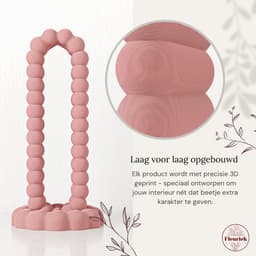 Headset houder groen - Fleuriek koptelefoon houder - Headset stand bureau accessoire - Headphone stand - Game accessoires voor koptelefoon — thumbnail 3