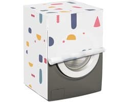Zeynomax - Waterdichte Stofdichte Wasmachine Cover met Installatie Kits - Volledig Overdekte Beschermhoes voor Thuis Wasserij - Duurzame Hoes voor Wasmachine en Droger