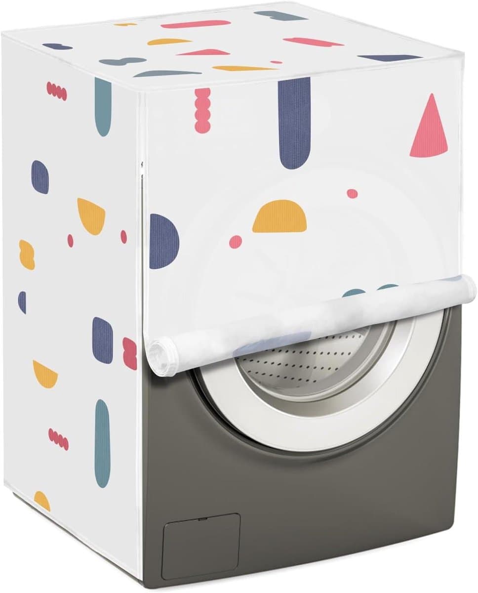 Zeynomax - Waterdichte Stofdichte Wasmachine Cover met Installatie Kits - Volledig Overdekte Beschermhoes voor Thuis Wasserij - Duurzame Hoes voor Wasmachine en Droger — afbeelding 1