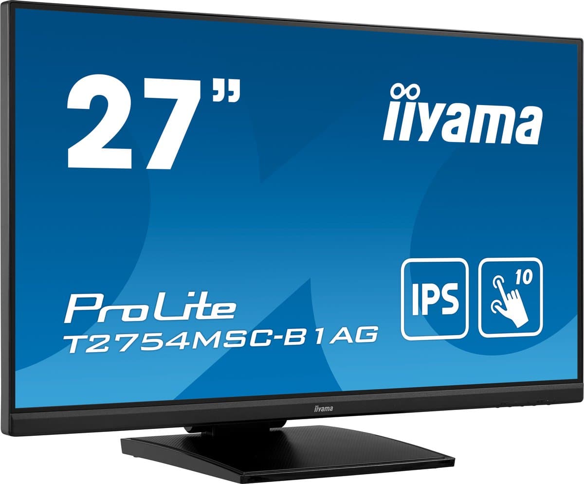 iiyama ProLite 68,6 cm PCAP 10-punts touchscreen met IPS-paneel en antireflectiecoating — afbeelding 1