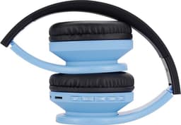 PowerLocus P1 Kids Kinder Koptelefoon Draadloos - Koptelefoon voor kinderen - Veilig volume van 85 dB - Bluetooth Hoofdtelefoon - Met microfoon - incl. Premium Case - Blauw/Zwart — thumbnail 13