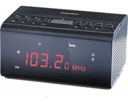 Thomson CR50 - Wekkerradio - FM radio - Zwart