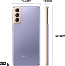 Samsung Galaxy S21+ - 5G - 128GB - Phantom Violet — thumbnail 6