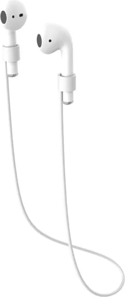 Siliconen Koord voor Iphone Airpods - Anti-Lost - Wit - OXILO — afbeelding 1