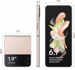 Samsung Galaxy Z Flip 4 - 128GB - 5G - Pink Gold — thumbnail 11