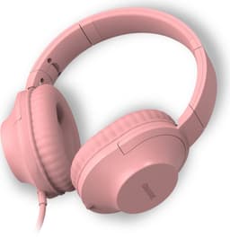 Qware Sound - Koptelefoon Kinderen – Koptelefoon Volwassenen - Koptelefoon Bedraad - Wired - Kabel - Headphone - Roze — thumbnail 1