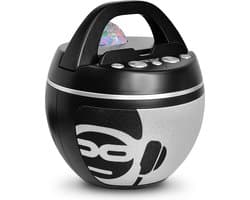 iDance BB10K Bluetooth Party Box met Disco LED-verlichting - Zwart/Grijs