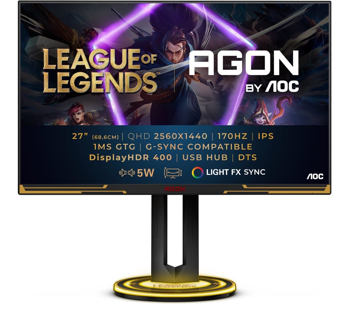 Monitor AOC AG275QXL 27" — afbeelding 1
