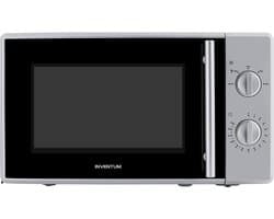 Inventum MN205SZ Solo magnetron - 20L - 700W - Ontdooifunctie - Zilver