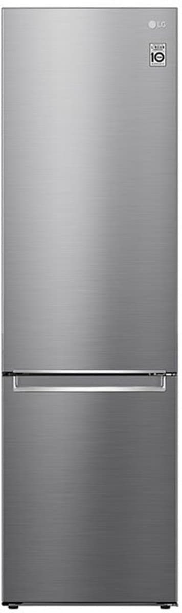 LG GBB72PZVCN1 koel-vriescombinatie Vrijstaand 384 l C Roestvrijstaal — afbeelding 1