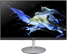 CB272Asmiprx - 69cm (27") ZeroFrame IPS 1ms (VRB) FreeSync HDR Ready 100M:1 ACM 250nits LED VGA HDMI DP MM Audio In/Out Height adj. Pivot EURO EMEA MPRII Silver/Black Acer EcoDisplay — thumbnail 1