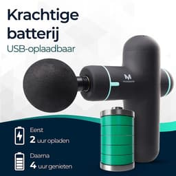 Massageapparaat -Professioneel Percussie Massager — thumbnail 5