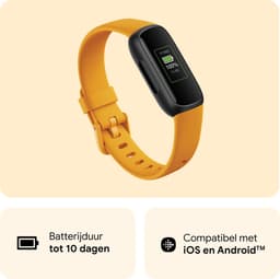 Fitbit Inspire 3 - Activity tracker - horloge met stappenteller - Geel — thumbnail 2