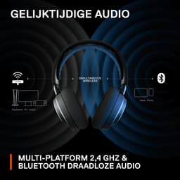 SteelSeries Arctis Nova 7P - Draadloze Gaming Headset - PS5/PS4 - Zwart — thumbnail 3