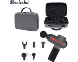 Beoka M2 - Massage Gun PRO - Professioneel Massage Pistool - Sport en Relax Massage Apparaat - Zwart Massagepistool - Inclusief Koffer - Grijs - Bestseller