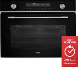 ETNA CM450ZT - 50 liter - oven met magnetronfunctie - LED verlichting - Kindererslot - Klapdeur - Draaiknoppen en tiptoetsen - 24 uurs tijdsaanduiding — thumbnail 1