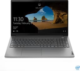 Lenovo ThinkBook 15 Notebook 39,6 cm (15.6") 1920 x 1080 Pixels Intel® 11de generatie Core™ i5 8 GB DDR4-SDRAM 256 GB SSD Wi-Fi 6 (802.11ax) Windows 10 Pro Grijs — thumbnail 1