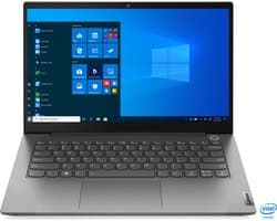 Lenovo ThinkBook 14 G2 ITL Intel® Core™ i5 i5-1135G7 Laptop 35,6 cm (14") Full HD 8 GB DDR4-SDRAM 256 GB SSD Wi-Fi 5 (802.11ac) Windows 11 Pro Grijs