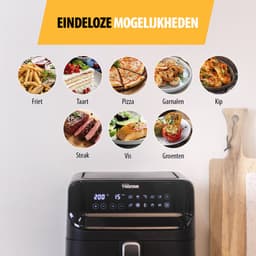 Tristar FR-9025 - Airfryer XXL - 6L - 10 Bakprogramma's - PFAS-vrij — thumbnail 3