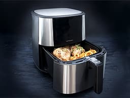 Gastronoma Digitale Heteluchtfriteuse - 6L - 1800W Airfryer - 18290002 - Zwart — thumbnail 5