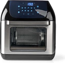 Nedis Airfryer Oven XXL – 12L – Digitaal – Heteluchtfriteuse - Tijdschakelaar – 1500 W – Zwart — thumbnail 1