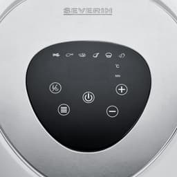 Severin FR 2440 heteluchtfriteuse - 3.2 L - keramisch gecoate mand - kleur wit — thumbnail 3