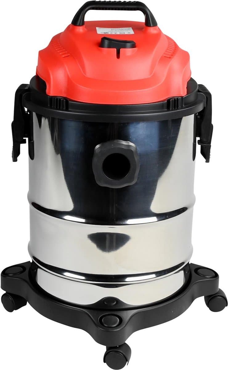 Benson Stofzuiger droog en nat - 1200W - 15 liter - 8-delig - RVS behuizing - met blaasfunctie — afbeelding 1