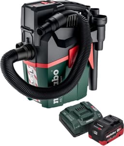 Metabo AS 18 L PC Compact accustofzuiger 18 V 6 l IPX4 stofklasse L nat en droog + 1x accu 5,5 Ah + oplader — thumbnail 2