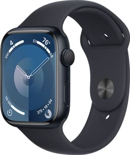 Apple Watch Series 9 - GPS + Cellular - 45mm - Midnight Aluminium Case with Midnight Sport Band - M/L — thumbnail 2