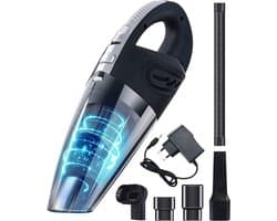 Kruimeldief - Kruimeldief snoerloos - Handstofzuiger met 4 opzetstukken - met 4 HEPA filters - Zedar S300