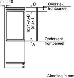 Siemens KI31RNSE0 - iQ100 - Inbouwkoelkast - Sleepdeur — thumbnail 8