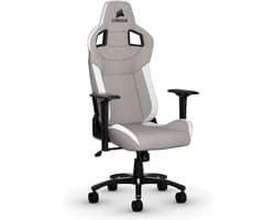 Corsair T3 Rush gamestoel - Zitgedeelte van mesh -Rugsteun van gaas - Zwart/Grijs