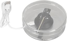 3D-hologramventilator, WiFi-tabletholografische Videoprojector Reclamedisplay Ingebouwde Luidspreker, 2 Bladeren 3D-reclamemachine met 48 LED's, Geheugenkaart, voor Bedrijven, — thumbnail 3