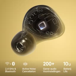 SteelSeries Arctis GameBuds - Draadloze Gaming Oordopjes - 2.4 GHz & Bluetooth - Xbox, PC & Mobiel - Yuzu — thumbnail 2