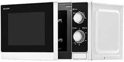 Combi Magnetron - Magnetron Oven - Maaltijden snel opwarmen - Met Grill Functie - 20 liter - Zwart Wit — thumbnail 3