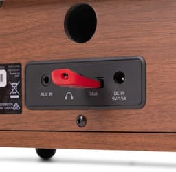 Audizio Rosta DAB radio - Digitale radio met Bluetooth - 40W - Houtlook — thumbnail 4