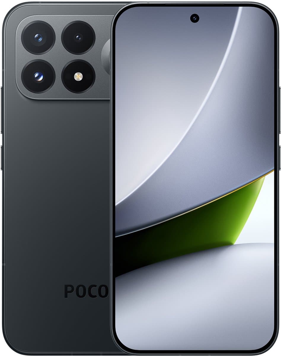 Xiaomi POCO F9 Pro - 12GB RAM - 256GB - Black - Snapdragon® 8 Elite Gen 5 Mobile Platform - 6,59-inch 185 Hz ultrahelder AMOLED display- 100 W bekabelde en 50 W draadloze HyperCharge — afbeelding 1