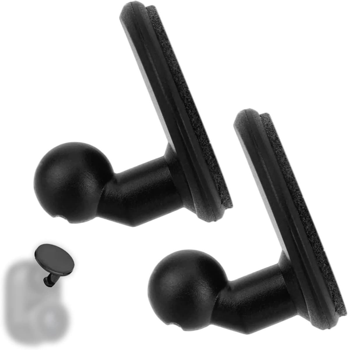 2 Stuks Zelfklevende Houder voor Garmin Dashcam, Kunststof Vervangende Voorruithouder Compatibel met Garmin Dashcam 45/46/47/55/56/57 65W/66W/67W Mini 2 Mini 3 Tandem X110/X210/X310 — afbeelding 1