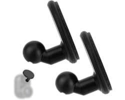 2 Stuks Zelfklevende Houder voor Garmin Dashcam, Kunststof Vervangende Voorruithouder Compatibel met Garmin Dashcam 45/46/47/55/56/57 65W/66W/67W Mini 2 Mini 3 Tandem X110/X210/X310