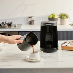 Homend Pottoman 1818 - Turkse Koffiemachine – 300 ml – Tot 5 Kopjes – 480W – Automatische Temperatuurregeling — thumbnail 4