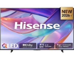 Hisense 85E7S SmartTV - 85 inch - 4K Hi-QLED - 2026 - Hi-QLED Colour - Dolby Vision Atmos - AI 4K Upscaler - AI Smooth Motion - Game Mode Plus - Filmmaker Mode