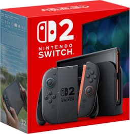Nintendo Switch 2 - Met eenvoudig vervangbare batterij - Zwart — thumbnail 1