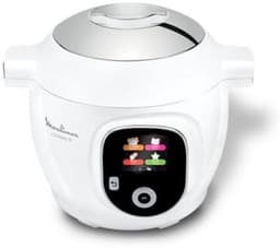 Slimme alles-in-één-koker - Drukpan voor koken onder hoge druk - Snel gerechten klaarmaken - 80 ingebouwde recepten - 6 liter - Wit — thumbnail 1