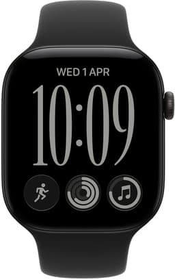 Apple Watch Series 12 46mm Zwart Sportband M/L — thumbnail 3