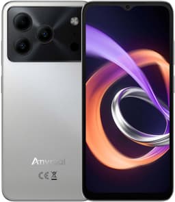 Anyreal Note 56 Plus Smartphone - 6,56 Inch - 48GB(6+24) RAM - 256GB ROM - 6150 mAh - Android 16 - Gemini AI - NFC GPS - Zilver — thumbnail 3