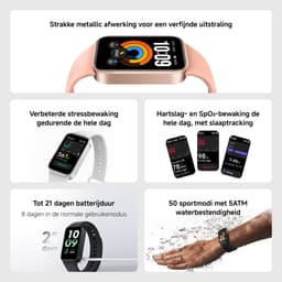 Xiaomi Smart Band 11 Active Pomelo Pink — thumbnail 4
