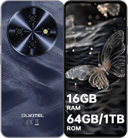 OUKITEL C5 Smartphone-16GB RAM-64GB ROM-6.52 inch HD-5000mAh-Android14-4G — thumbnail 1