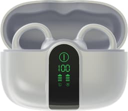 Blackview AirBuds 15 Draadloze Koptelefoon - Draadloze Bluetooth 6.0 Oordopjes IPX5 met Oplaadcase - Wit — thumbnail 1