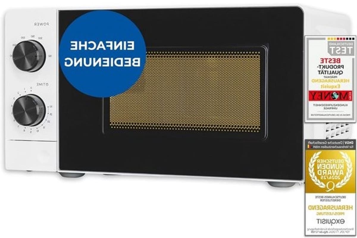 Magnetron - Ovenverwarming - Snel opwarmen - Ontdooifunctie - 20 Liter - Wit — afbeelding 1