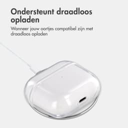 imoshion Clear Softcase voor - Hoesje geschikt voor AirPods 3 (2021) - Transparant — thumbnail 5